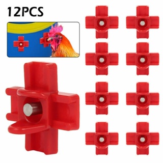 New 12pcs Poultry Waterer Automatic Chicken Nipples Drinker Water Dispenser