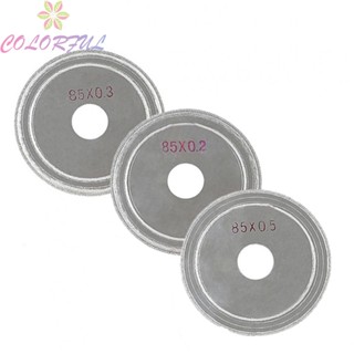 【COLORFUL】3PCS Diamond Saw Cutting Disc for Lapidary Stone Arbor Tools Accessories Parts