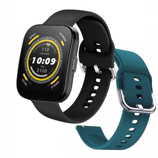 สายนาฬิกาข้อมือซิลิโคน แบบปลดเร็ว สําหรับสมาร์ทวอทช์ Amazfit Bip 5