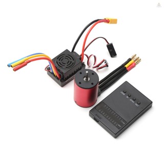 Funygame มอเตอร์ไร้แปรงถ่าน S3650 2300KV 60A ESC XT60 แบบเปลี่ยน สําหรับรถยนต์ 1 8 1 10 Tamiya