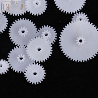 【ONCEMOREAGAIN】Double Gears Parts Plastic Reduction Gears Robot Stacked Teeth Accessories