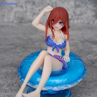 [cxGUYU] ใหม่ โมเดลฟิกเกอร์ อนิเมะ Hatsune Miku Aqua Float Girls Elaina Kawaii Sit Swimming Ring Girl สําหรับเก็บสะสม