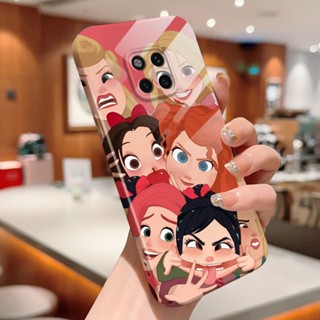 เคสโทรศัพท์มือถือแบบแข็ง กันกระแทก ลายการ์ตูนเจ้าหญิง สําหรับ Huawei Mate 20 Pro Nova 5T 4 6 SE 7 Pro 7i 9 SE 10 Pro