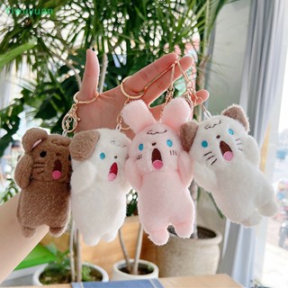 &lt;Yiwuyuan&gt; พวงกุญแจ จี้ตุ๊กตาหมี กระต่าย Ch Stuff Animal ของเล่นสําหรับเด็ก ลดราคา