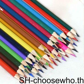 【Choo】ชุดดินสอสีไม้ ปลอดสารพิษ 12 24 36 สี สําหรับวาดภาพ