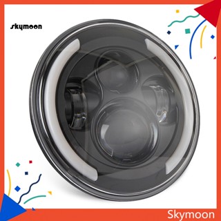 Skym* ไฟหน้า LED DRL 200W 7 นิ้ว สําหรับ Jeep Wrangler