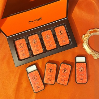 Same style of TikTok# TikTok hot style emashi orange solid perfume big brand coco solid perfume set box lasting fragrance light fragrance portable 8.8g