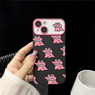 เคสโทรศัพท์มือถือ แบบนิ่ม ลายการ์ตูนจระเข้ สําหรับ Apple Iphone 14 13pro xsmax 12 7plus R9XO