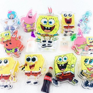 [Lovefix Pen] คลิปหนีบกระดาษ อะคริลิค ลายการ์ตูน Patrick Star สองด้าน จัดส่งด่วน 24 ชั่วโมง