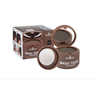 ♦️ของแท้·ส่งด่วน·ถูก♦️Odbo Magic Touch Hair Shadow #OD1-107 : โอดีบีโอ ปกปิดผมบาง ปิดหัวเหม่ง x 1 ชิ้น dayse