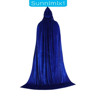 [Sunnimix1] เสื้อคลุมยาว มีฮู้ด อเนกประสงค์ น้ําหนักเบา สําหรับเด็กผู้ชาย และเด็กผู้หญิง