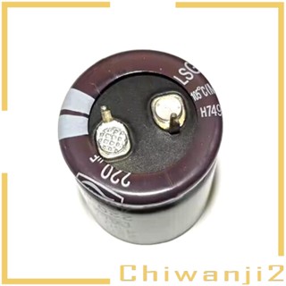 [Chiwanji2] อะไหล่อิเล็กโทรไลต์ อะลูมิเนียม 220uf 450V แบบเปลี่ยน สําหรับจอ LCD 2 ชิ้น