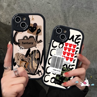 เคสโทรศัพท์มือถือ Tpu นิ่ม ปิดด้านหลัง ลายกราฟฟิตี้หัวใจ Comme des Garcons สําหรับ Infinix Hot 10 10T 11 10s 11s 9 Play Hot 10 Lite Infinix Smart 5 6 Note 8