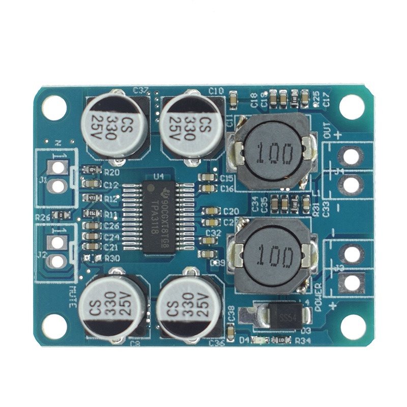 บอร์ดขยายเสียงดิจิทัล Xh-m314 TPA3118 2X45W 2X30W 12V 24V