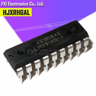 ไอซี LM3914N-1 LM3915N-1 LM3916N-1 DIP LM3914N LM3915N LM3916 ใหม่ ของแท้ 5 ชิ้น