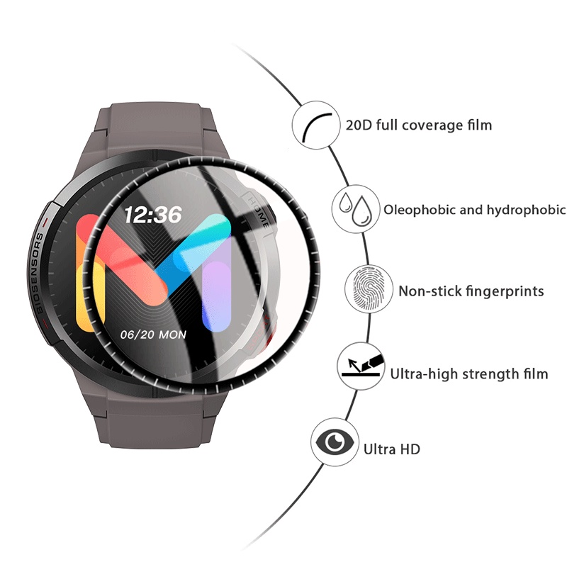 ฟิล์ม Mibro Watch GS Pro Mibro Watch GS ฟิล์มTPU ฟิล์ม3D รูปที่ 8