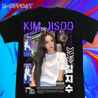 Kaos Kpop Tee Unisex By K-Effectstreetwear Menเสื้อยืดผู้หญิงKPOP พิมพ์เสื้อยืดแขนสั้นสไตล์สตรีท