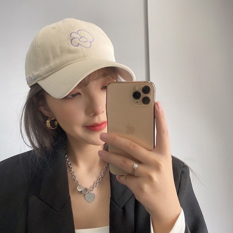 หมวกเบสบอล กันแดด สีขาว แฟชั่นกลางแจ้ง ราคา ถูกที่สุด ดีลบีเคเค แกลเลอรีภาพที่ 3