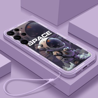 เคสโทรศัพท์มือถือ Tpu นิ่ม ลายนักบินอวกาศ NASA สําหรับ Samsung Galaxy A53 A33 5G Note 10 Lite 10 Plus Note 20 20 Ultra M23 A23 A13 4G 5G