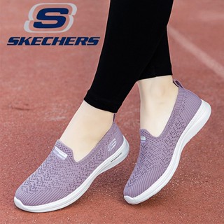 (พร้อมส่ง) Skechers_ ใหม่ รองเท้าลําลอง กันลื่น น้ําหนักเบา สําหรับผู้หญิง