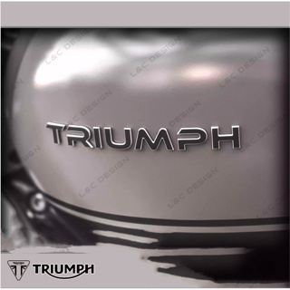 Triumph letter sticker BOBBER T120 T100 SCRAMBLER900 SPEEDMASTER T900 motorcycle fuel tank sticker