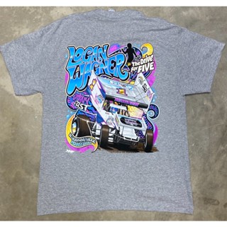 เสื้อยืด ขนาดใหญ่ พิมพ์ลาย Logan Wagner Zemco Racing "Drive for 5" สําหรับรถยนต์ 2022