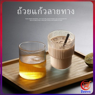 zeeva แก้วไวน์สร้างสรรค์ ถ้วยกาแฟ ถ้วยใสในครัวเรือน สปอตสินค้า glass cup