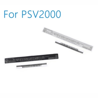 2-in-1 สติกเกอร์ฉลาก PVC ถอดง่าย แบบเปลี่ยน สําหรับคอนโซล PS Vita 2000 PSV2000