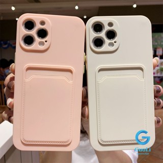 เคสโทรศัพท์มือถือ ซิลิโคน พร้อมช่องใส่บัตร สีแคนดี้ สําหรับ Realme 8 Pro 5G 4G OPPO A94 A95 A74 F19 Pro 5G 4G Reno 8z 7z 6z 7 5G