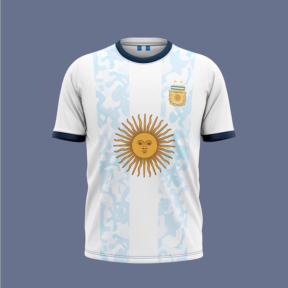 Argentina Jersey 2022 Jersey Argentina World Cup 2022 Qatar 2022 2023 Retroแฟน Issue Player Issue AW