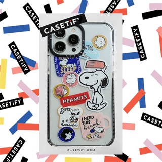 【Snoopy】เคสโทรศัพท์มือถือ ซิลิโคนนิ่ม TPU ใส กันกระแทก พร้อมกล่องบรรจุ สําหรับ iPhone 14 13 12 11 Pro MAX XR X XS MAX