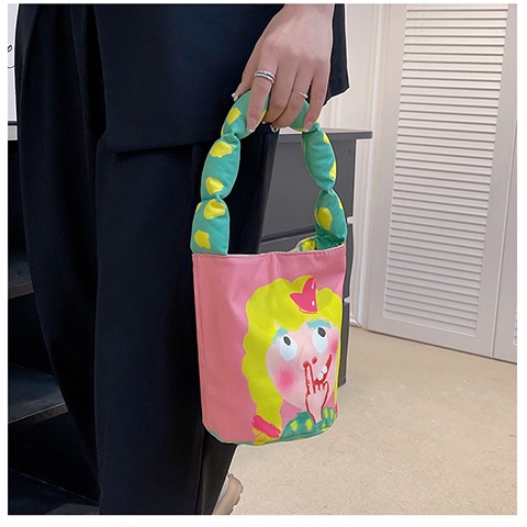 【พร้อมส่ง】miss bag fashion กระเป๋าสะพายข้าง  กระเป๋าถือผู้หญิง รุ่น D-1393