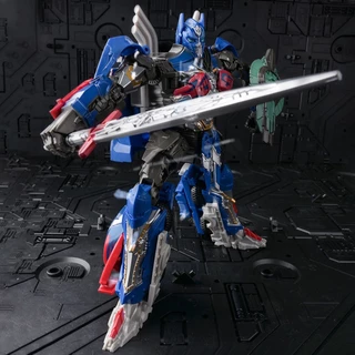 หุ่นยนต์แปลงร่างของเล่น Optimus Prime รถโลหะผสมภาพยนตร์อะนิเมะแอ็คชั่นรูปเด็กรถเสียรูปรุ่นของเล่นเด็กของขวัญเด็ก