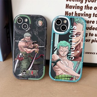 เคสโทรศัพท์มือถือ แบบนิ่ม ลายการ์ตูนวันพีช Roronoa Zoro สําหรับ Realme C55 C1 C2 C17 C11 C12 C15 C21 C21Y C25Y C25 C25s C20 Realme 5 5i 5s 6 7 7i 8i C35 2 Pro