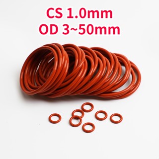 [KZS] Vqm แหวนซีลซิลิโคน O-Ring OD5-46 มม. * Cs1.0 มม.