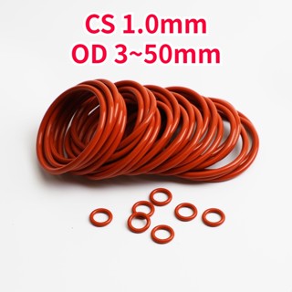 [KZS] Vqm แหวนซีลซิลิโคน O-Ring OD5-46 มม. * Cs1.0 มม.