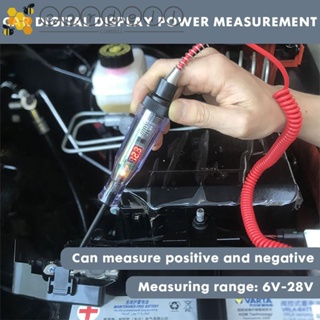 Cordell เครื่องทดสอบแรงดันไฟฟ้า วงจร วินิจฉัยอัตโนมัติ ระบบ Maint จอแสดงผลดิจิทัล เครื่องตรวจจับหลอดไฟ DC รถยนต์ เครื่องสแกนเนอร์ โพรบ ปากกาทดสอบ
