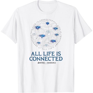 HUEเสื้อยืดแขนสั้น พิมพ์ลายอนิเมะ Avatar All Life Is Connected Pandora แฟชั่นสําหรับเด็กผู้ชาย และผู้หญิง นําเข้า 1 2 3