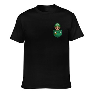 เสื้อยืด พิมพ์ลาย Mario Luigi 2 สไตล์วินเทจ คุณภาพสูง แบบสร้างสรรค์