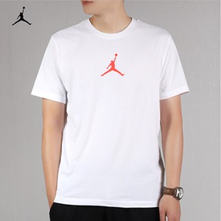 Air Jordan เสื้อยืดแขนสั้น เสื้อกีฬาบาสเก็ตบอล แฟชั่นผู้ชาย BQ6741