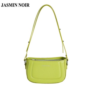 Jasmin NOIR กระเป๋าสะพายไหล่ กระเป๋าถือ หนัง PU ขนาดเล็ก สีแคนดี้ สําหรับสตรี