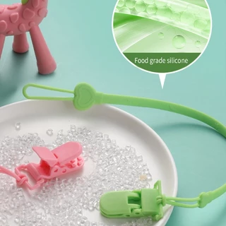 Baby Soother Anti-drop Chain Silicone Pacifier Strap Lost Prevent Teether Chain