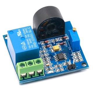 ป้องกันกระแสเกิน 5A Over-Current Detection Sensor Module with 12V Relay