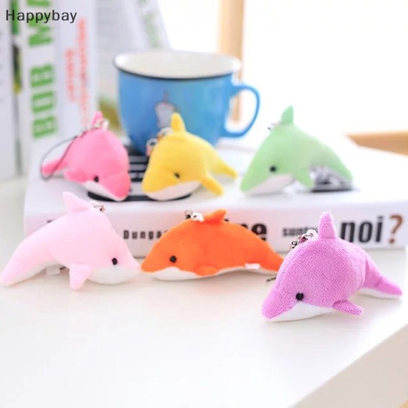 <Happybay> พวงกุญแจตุ๊กตาปลาโลมาน่ารัก สําหรับห้อยกระเป๋า ลดราคา