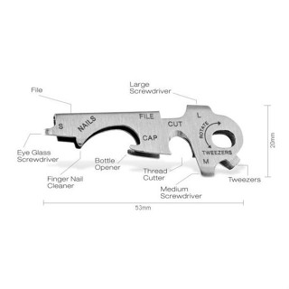 มีด EDC KEYTOOL 8 in 1 MultiTool เครื่องมือพกพาขนาดเล็ก สารพัดประโยชน์