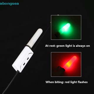 Abongsea คันเบ็ดตกปลาอิเล็กทรอนิกส์ CR425 3.6V ลิเธียม LED ชาร์จ USB กันน้ํา