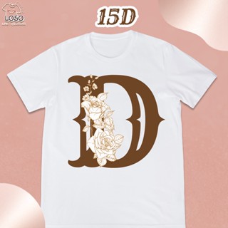 เสื้องานแต่ง ลายตัวอักษร Wedding ( D E F )