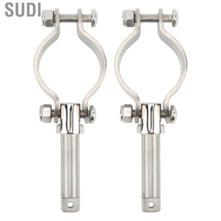 Sudi Clamp On Oar Locks Wear Resistant Row Lock Side Mount Clamp for Marine