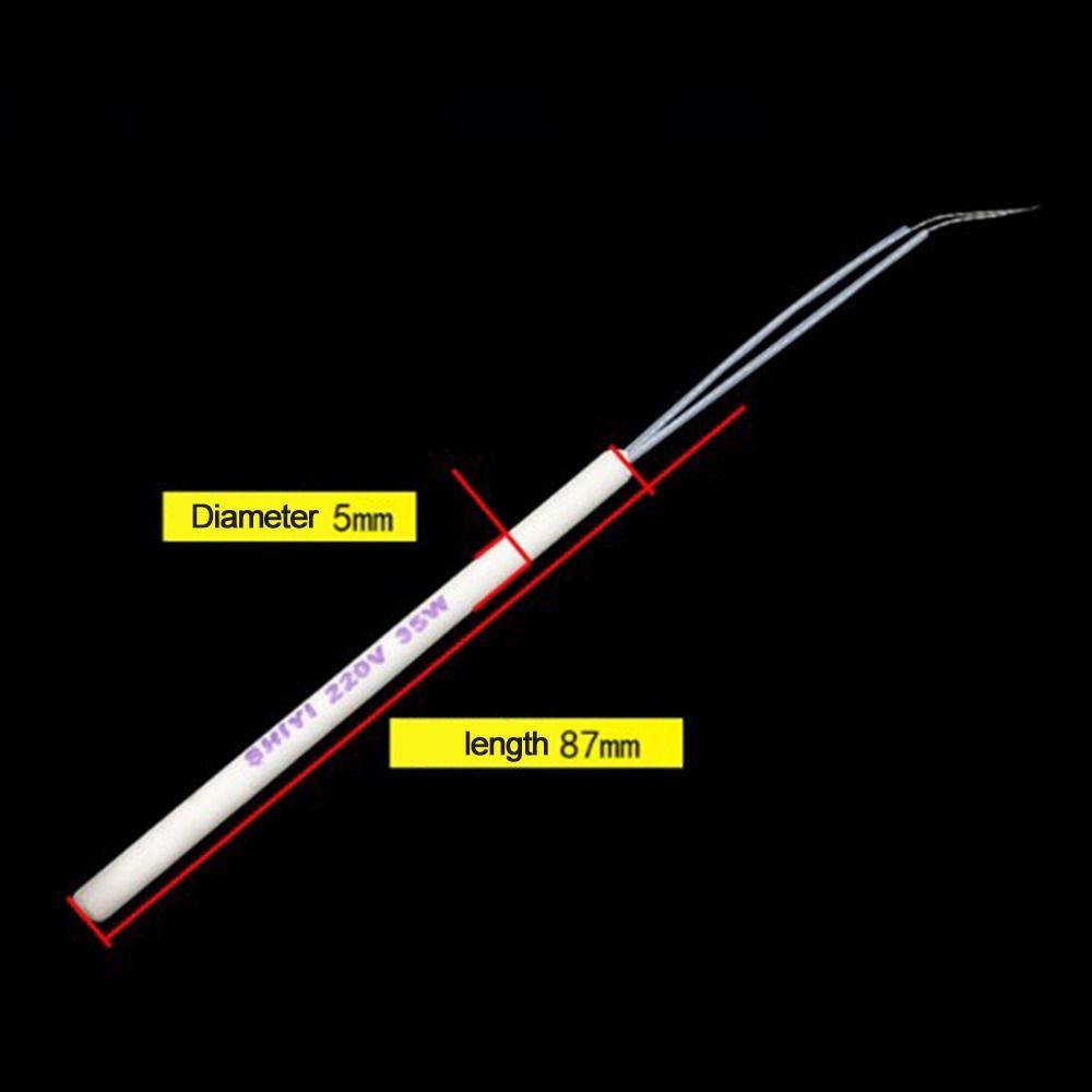 JANFAT หัวแร้งเครื่องทําความร้อน 20W/35W/50W/75W เซรามิคลวด 908 908S Solder - รูปที่ 3