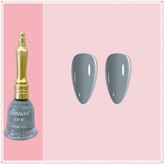 Gosman Small Bell Nail Polish Ice โปร่งใส Nude Color Glitter Long Lasting Non Tearable Non Baking Quick Drying Nail Enamel Nail Art For Nail Shop 30สี JOYFEEL